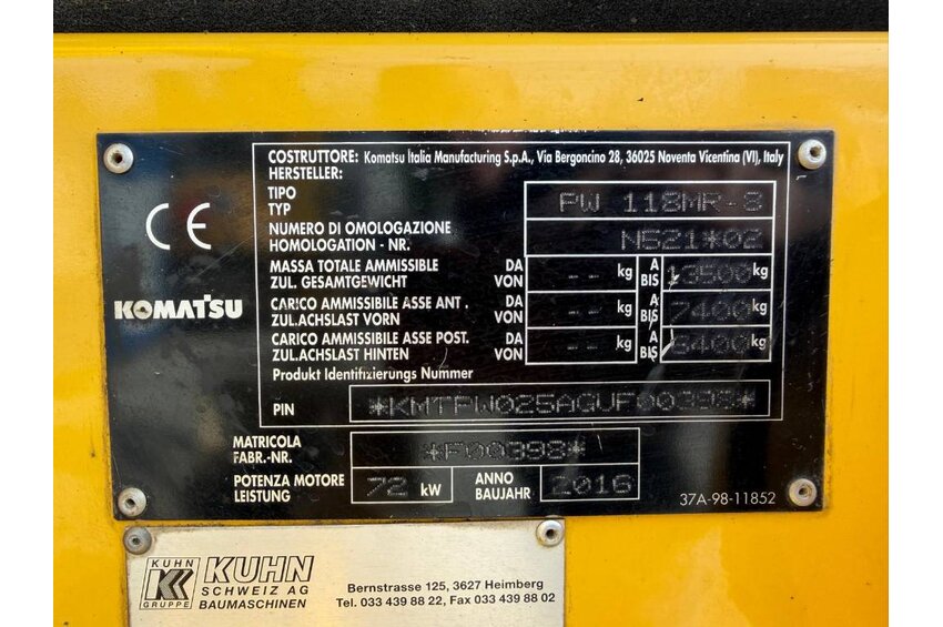 PW 118 MR-8
